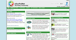 Desktop Screenshot of policy-community.eu